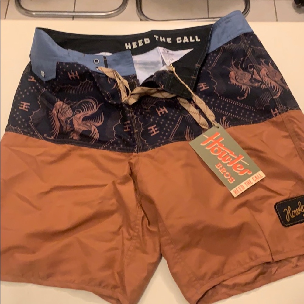 Howler bros. Board shorts. Brand new, never worn